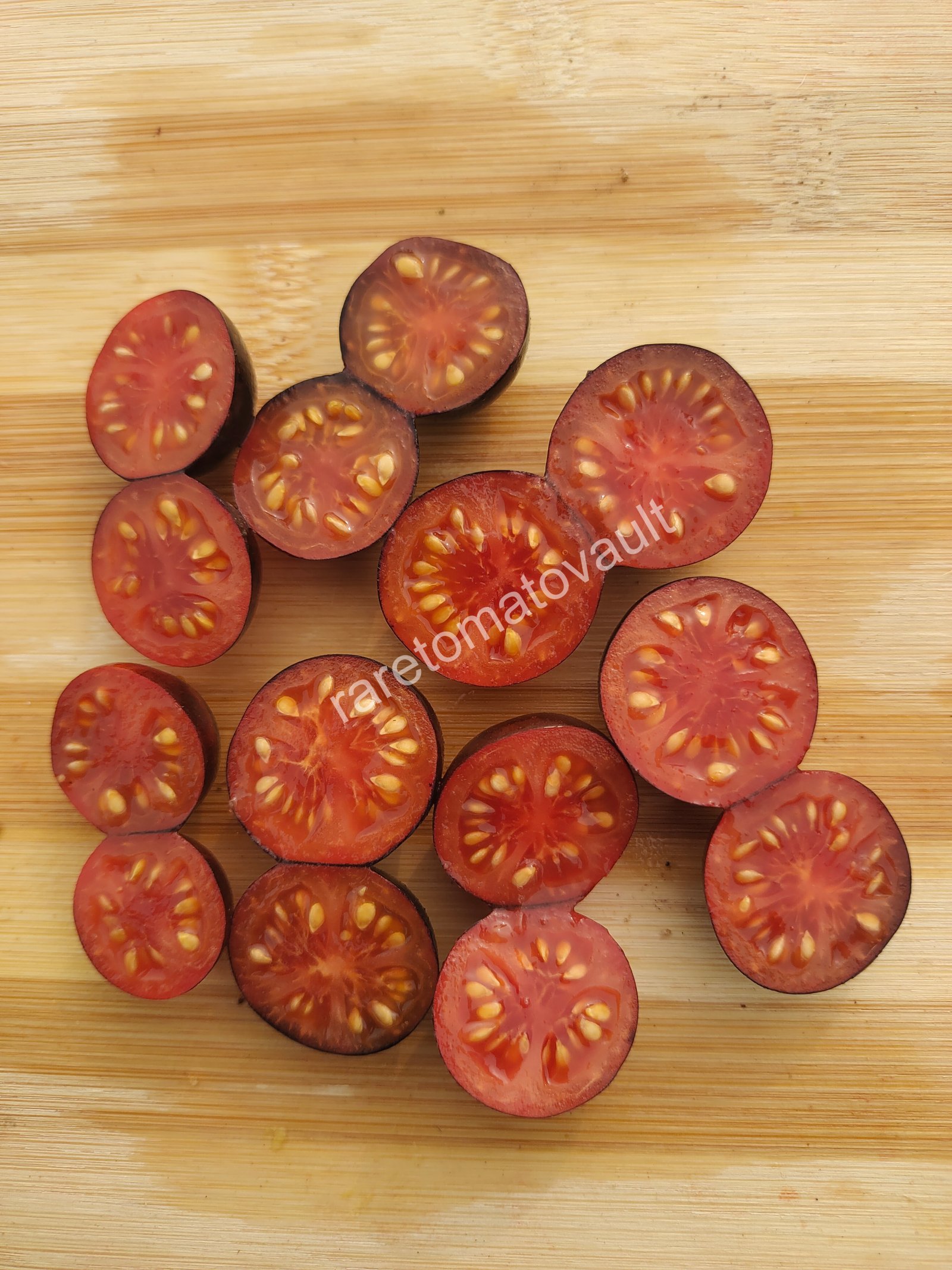 Inkspot Micro Dwarf Tomato